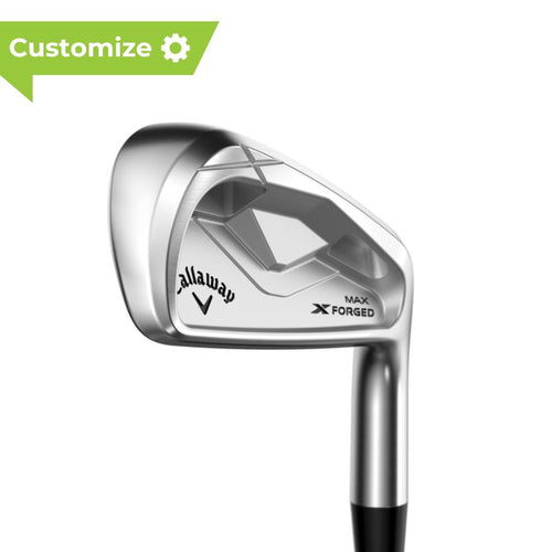 Callaway X Forged Max Irons - (Graphite) - Build Your Own