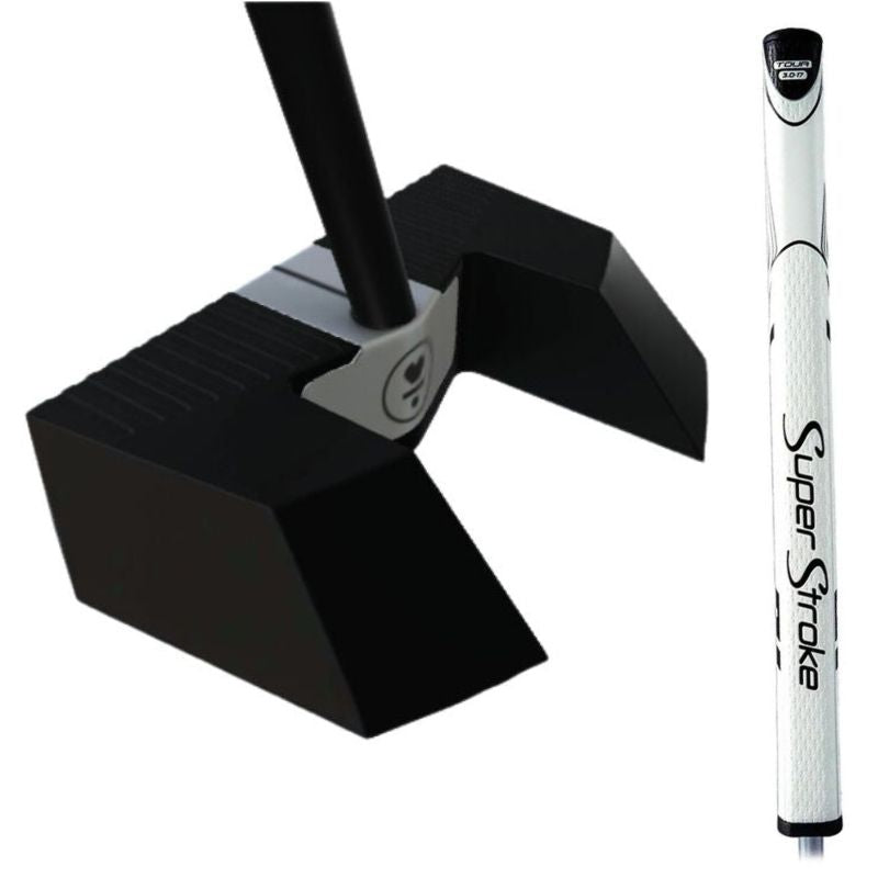 L.A.B. Golf MEZZ.1 MAX Putter - Counterbalance - Camilo Villegas&#39;s Gamer Right 38&quot; Black (Black Accra Shaft)