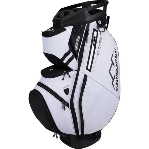 Sun Mountain C-130 Cart Bag - Previous Season Black White