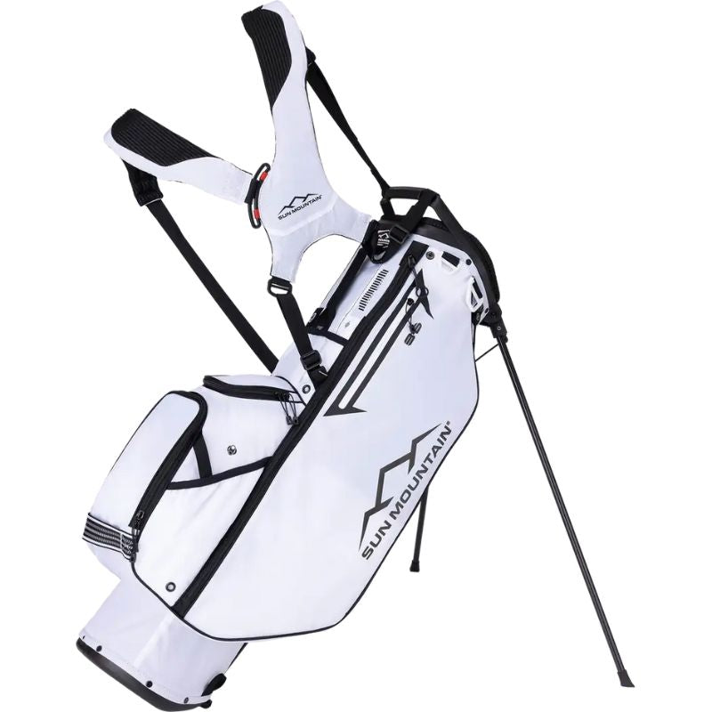 Sun Mountain 2024 3.5 LS Stand Bag White Black