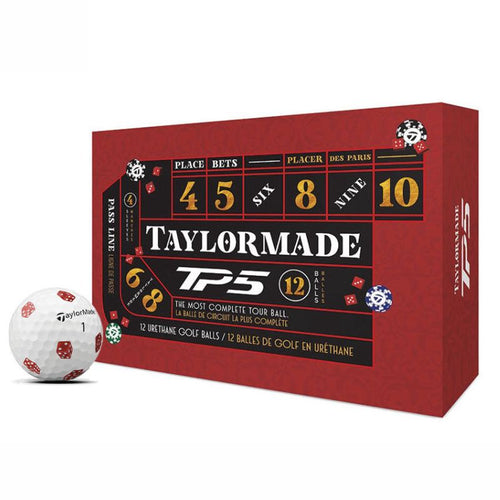 TaylorMade TP5 PIX Dice Golf Balls Dice