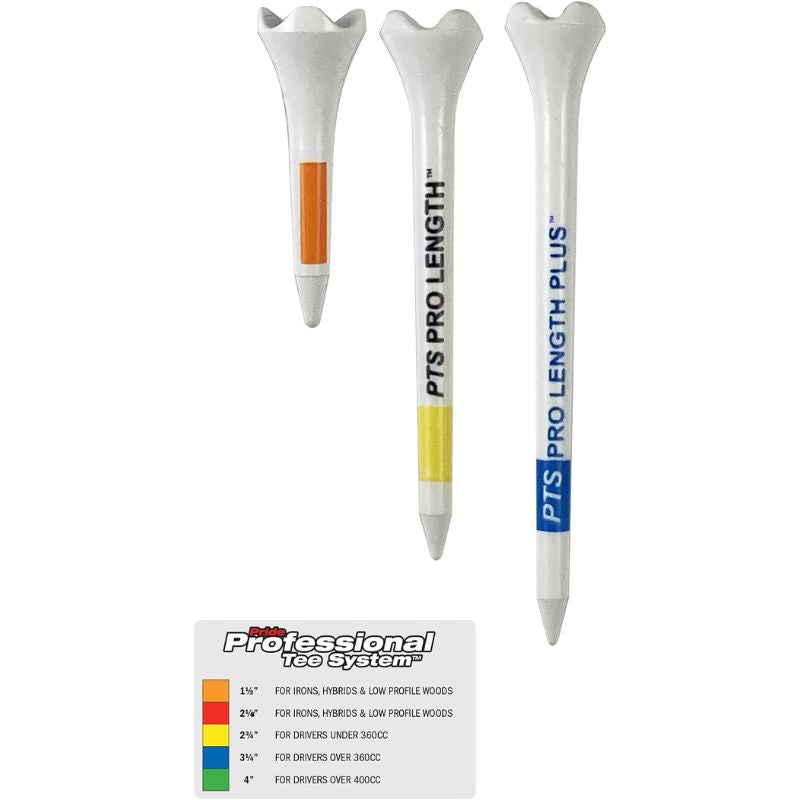 Champ PTS Pride Performance Plastic Golf Tees - 2 3/4&quot; (30pk)
