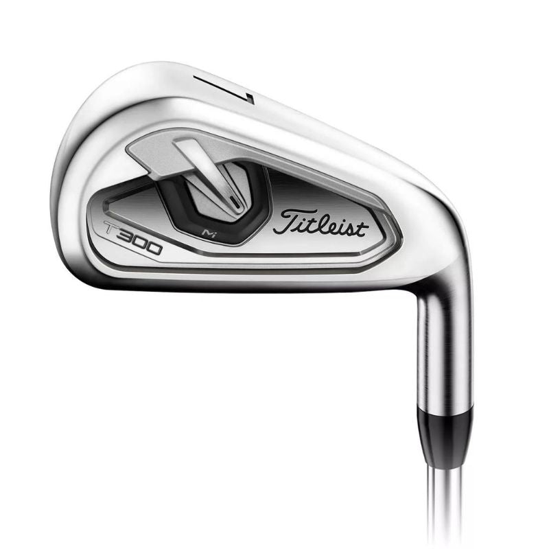 Titleist T300 Iron Set - 4-PW - Steel Shafts - Previous Season Model Ladies 8i (34°) - Mitsubishi Tensei Red AM2