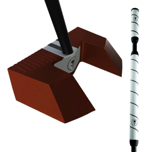 L.A.B. Golf MEZZ.1 MAX Putter - Broomstick - Adam Scott's Gamer (Thick Line Alignment) Putter L.A.B Golf Right 45" Red (Black Accra Shaft)