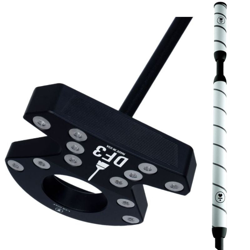 L.A.B. Golf DF3 Putter - Broomstick Black