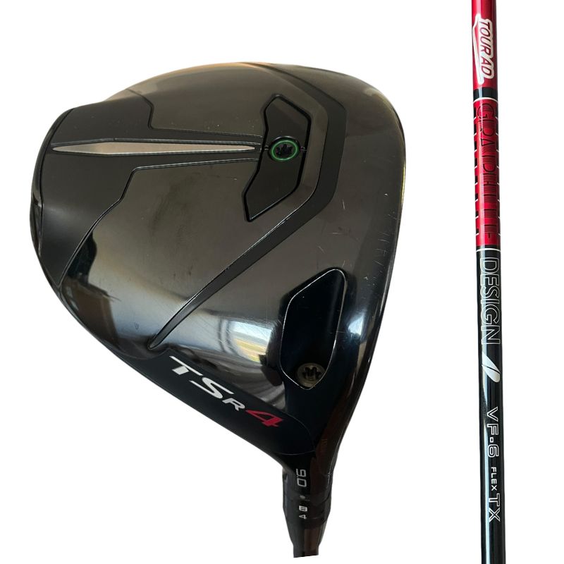 Titleist TSR4 Driver - Demo Right Tour X-Stiff 9.0 Graphite Design Tour AD VF-6TX (+$300 Upcharge)