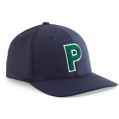 PUMA Chenille P Cap Hat Puma Deep Navy/Vine OSFA 