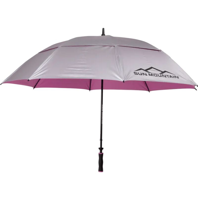 Sun Mountain Umbrella - Manual 68&quot; Pink Silver