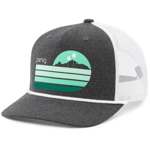 PING Ladies Water Hazard Cap Hat Ping Black  