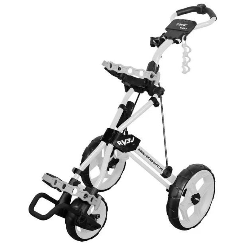Rovic RV3J Junior Golf Push Cart Carts Rovic White  