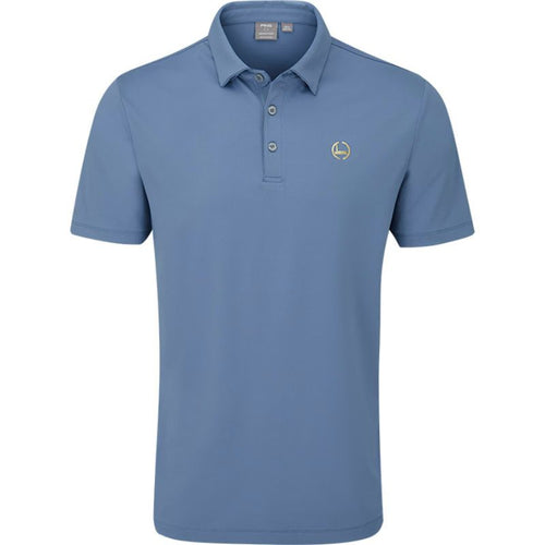 PING Gold Putter Polo Coronet Blue