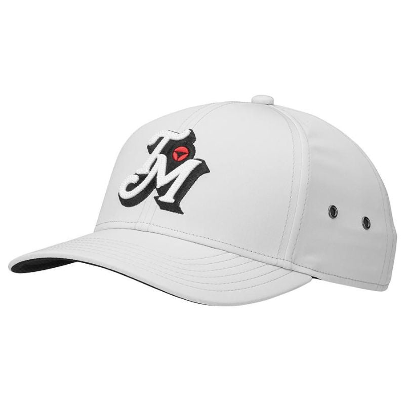 TaylorMade Newport Retro Metal Eyelet Hat Grey OSFA