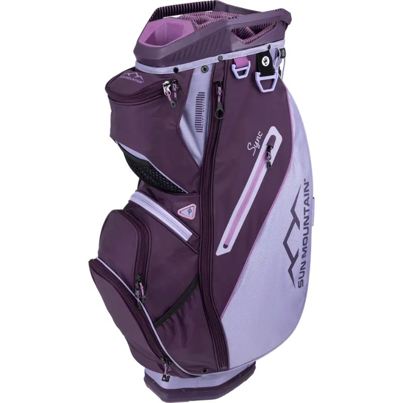 Sun Mountain 2024 Women&#39;s Sync Cart Bag Lilac Plum Violet