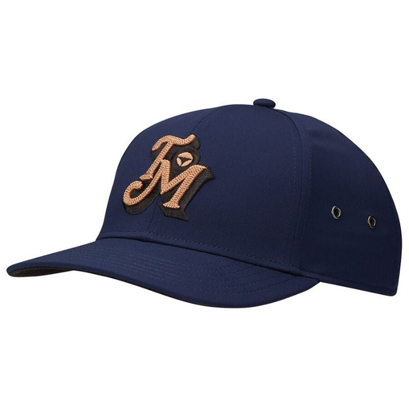 TaylorMade Newport Retro Metal Eyelet Hat Navy OSFA