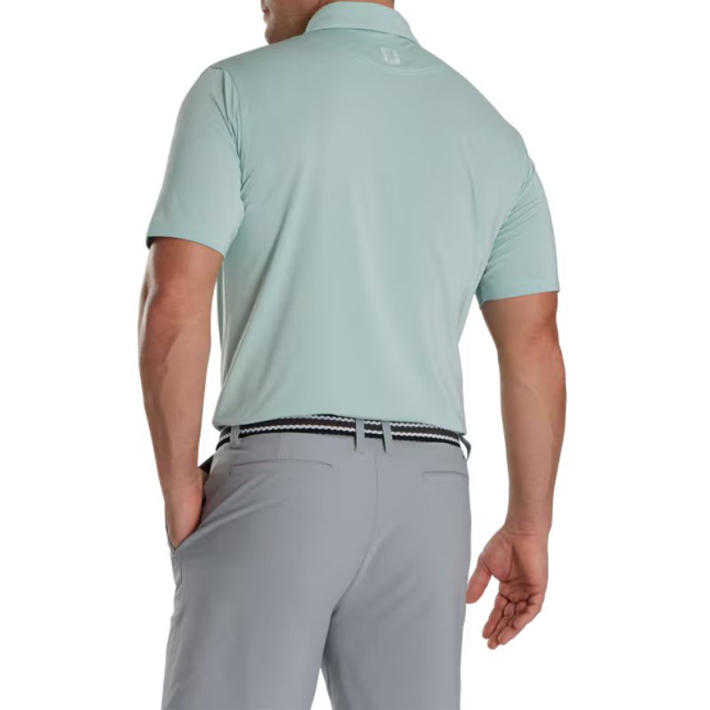 FootJoy Micro Feeder Stripe Lisle Self Collar Polo Men&#39;s Shirt Footjoy   