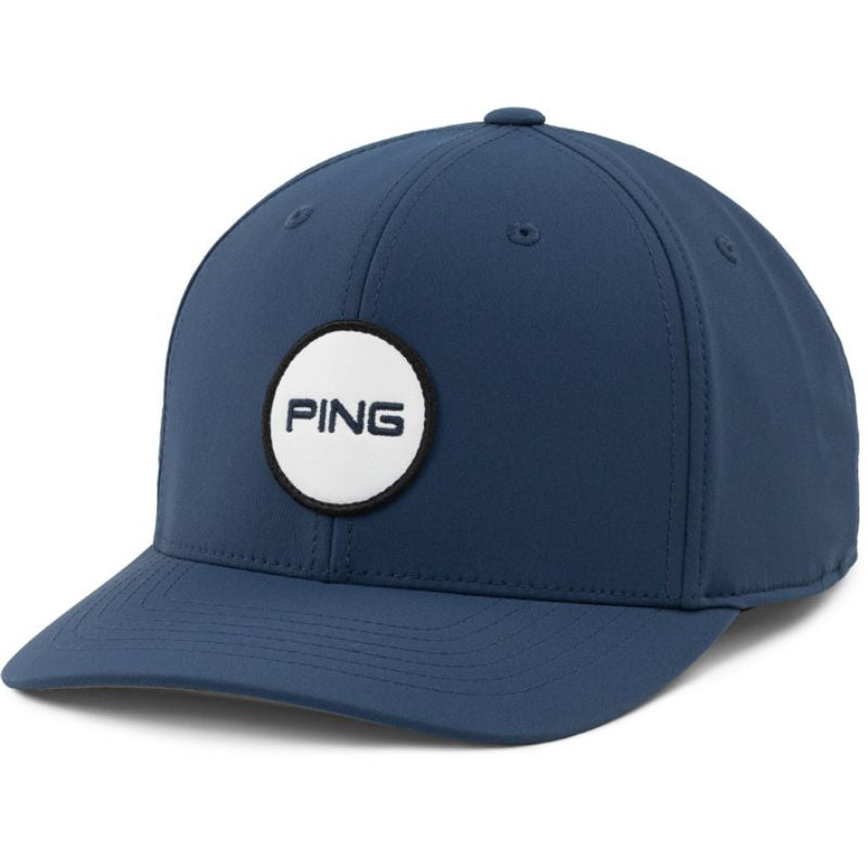 PING Patch Cap Hat Ping Navy  