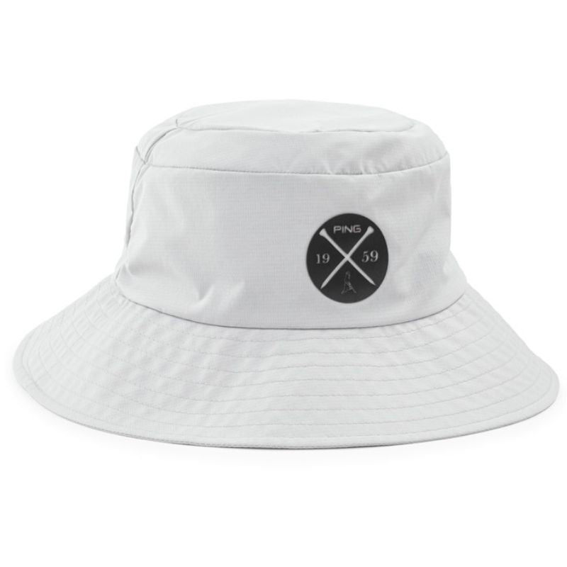 PING Bucket Hat Hat Ping Light Grey  