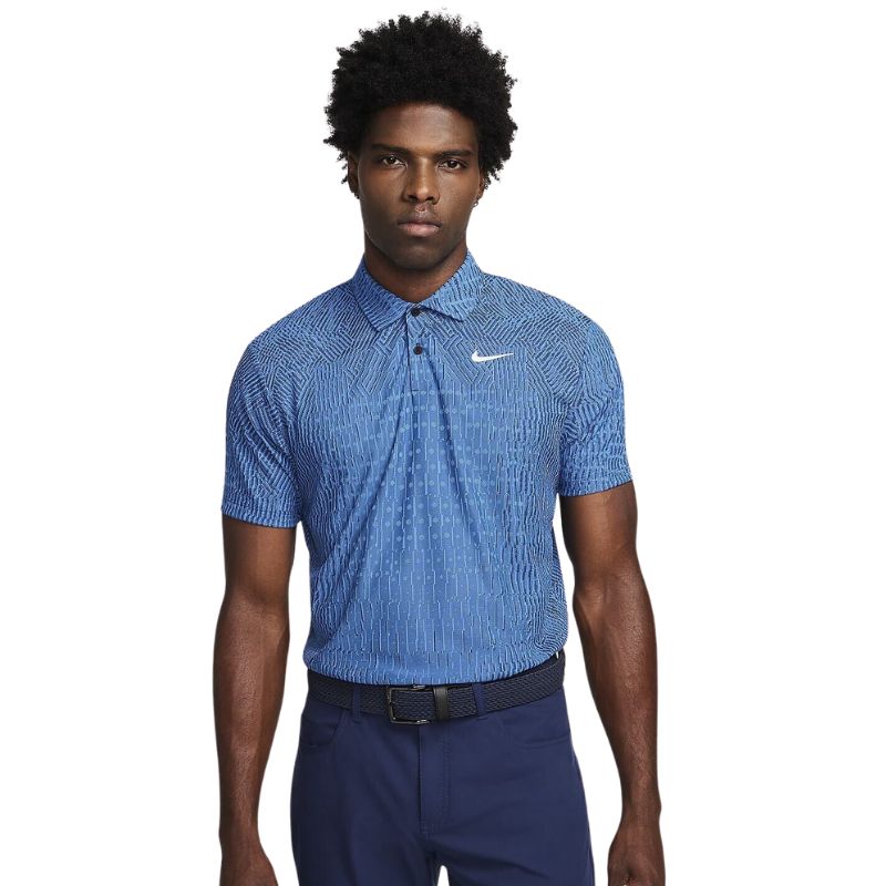 Nike Tour Dri-FIT ADV Golf Polo Men&#39;s Shirt Nike Star Blue/Midnight Navy MEDIUM 