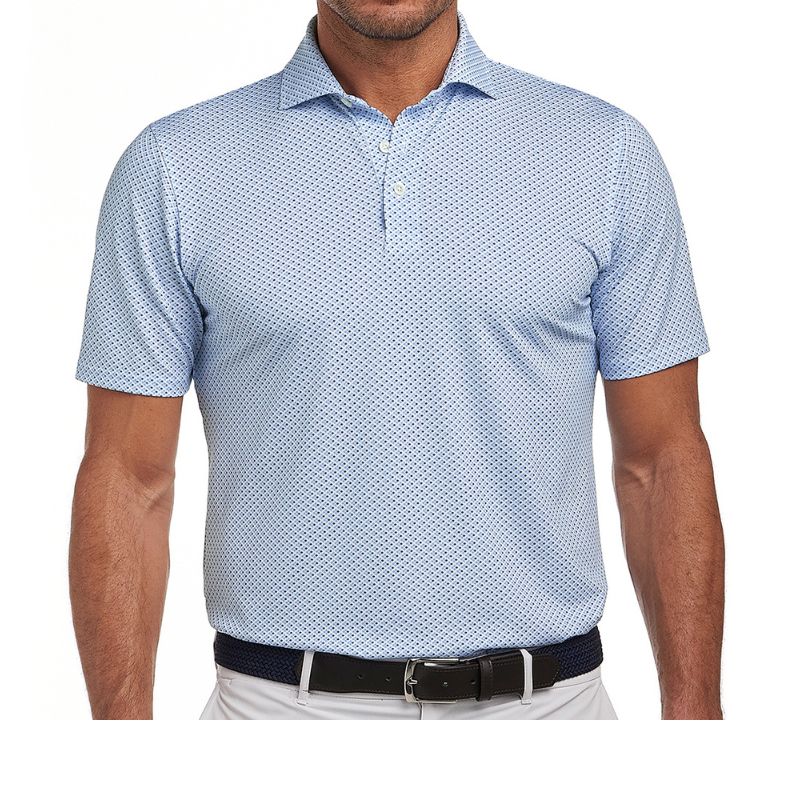 Holderness &amp; Bourne The Clark Polo Skye Aberdeen Blue