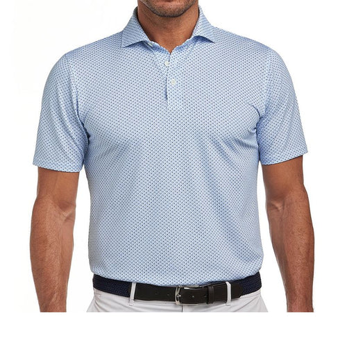 Holderness & Bourne The Clark Polo Skye Aberdeen Blue