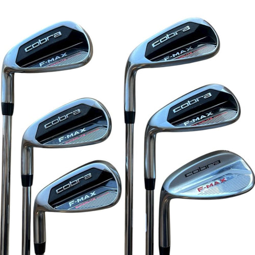 Cobra F-Max Superlite Iron Set - Steel - 6-PW, SW - Used Left Regular Steel - Cobra Superlite FST