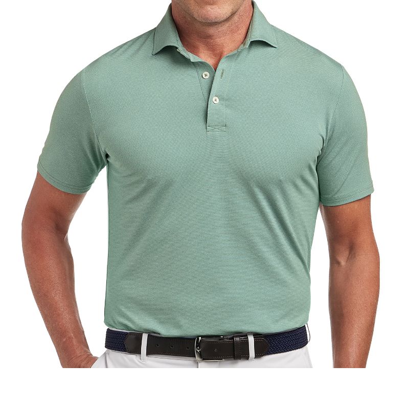 Holderness &amp; Bourne The Holland Polo Heathered Sage