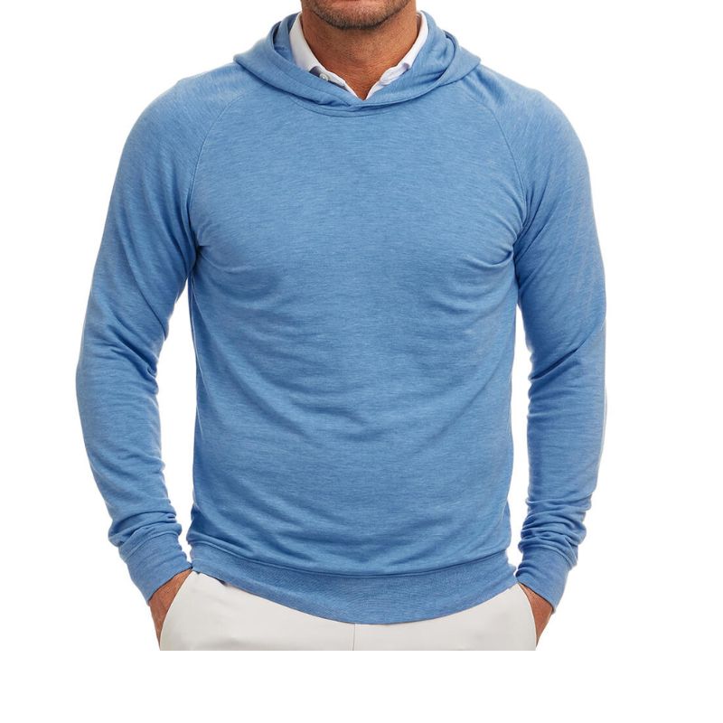 Holderness &amp; Bourne The Lawson Hoodie Heathered Windsor
