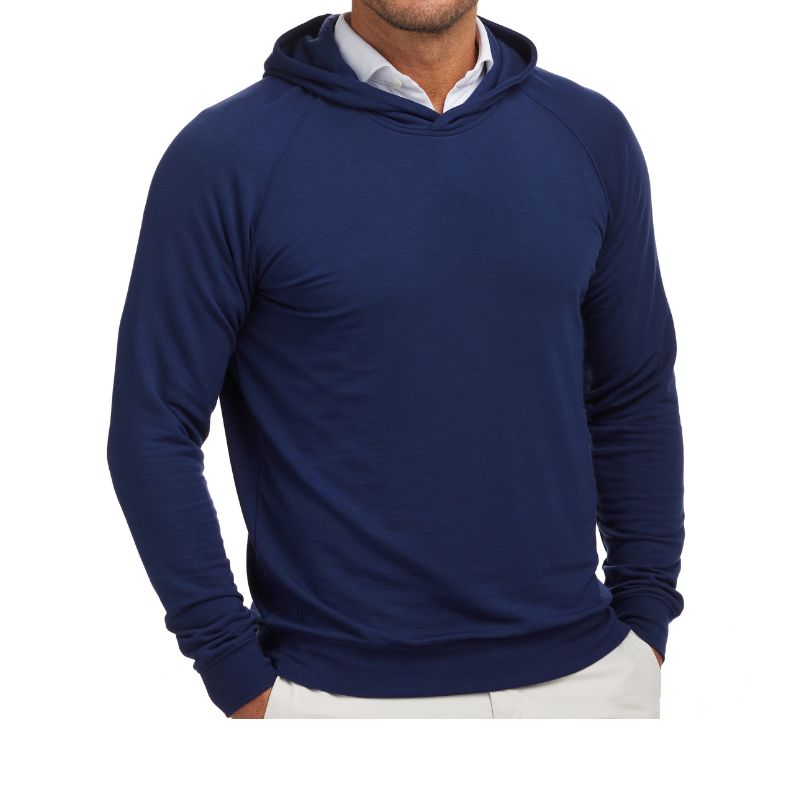 Holderness &amp; Bourne The Lawson Hoodie Navy