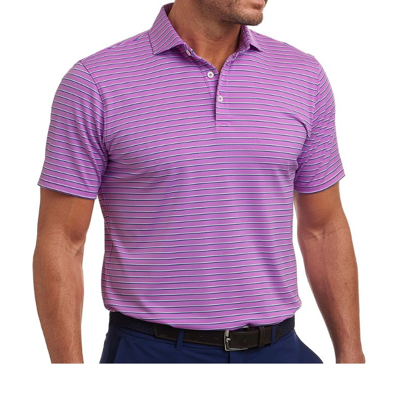 Holderness &amp; Bourne The Sutton Polo White Thistle Oxford