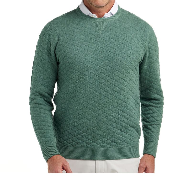 Holderness &amp; Bourne The Ward Pullover Sweater Heathered Sage