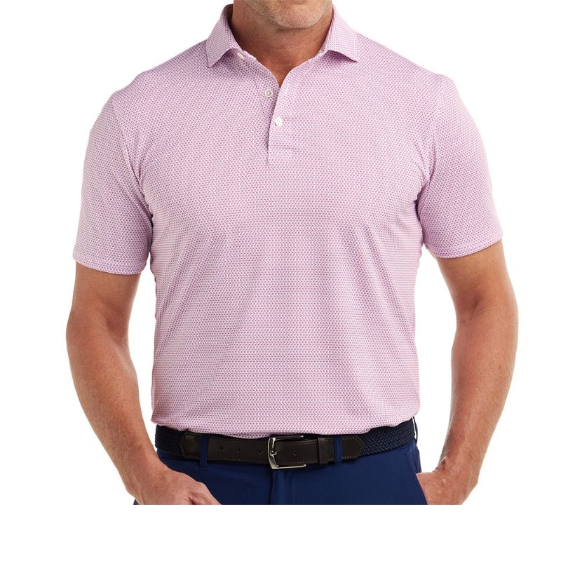 Holderness &amp; Bourne The Carson Polo White Vintage Claret