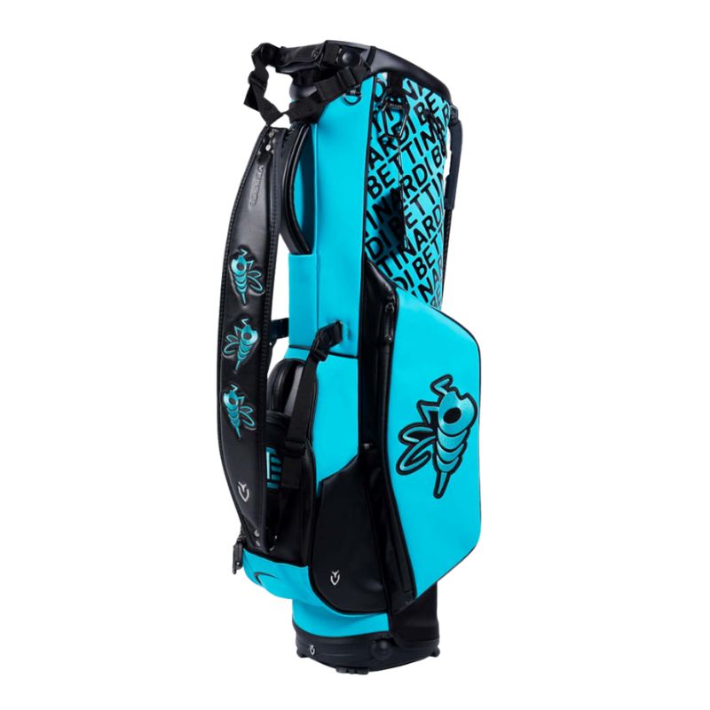 Bettinardi x Vessel VLS Lux Stinger Black &amp; Blue Premium Stand Bag Stand Bag Bettinardi   
