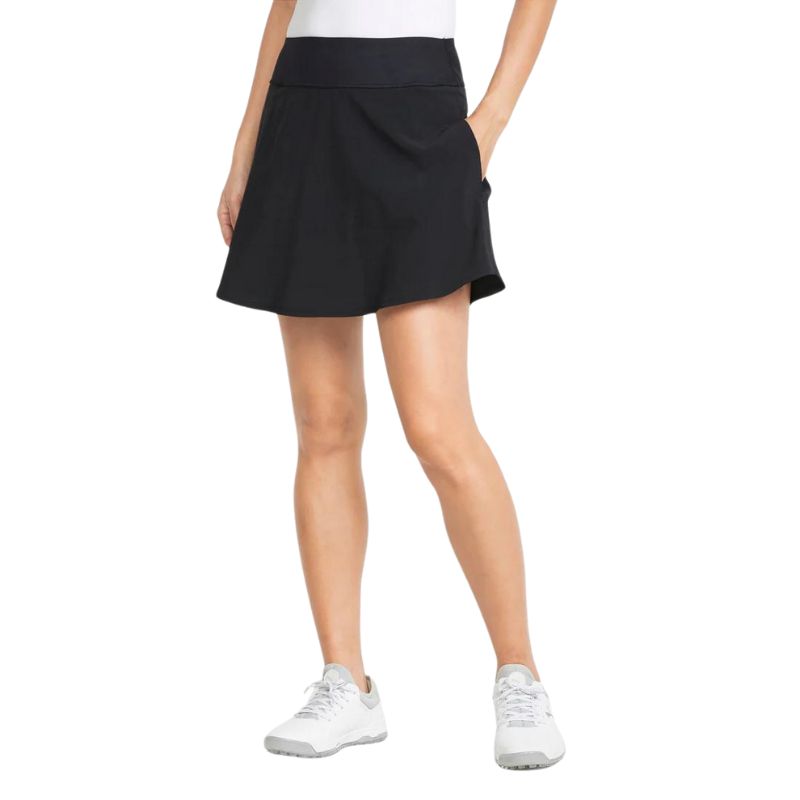Puma Women&#39;s PWRSHAPE Solid Golf Skirt Women&#39;s Skort Puma Black SMALL 