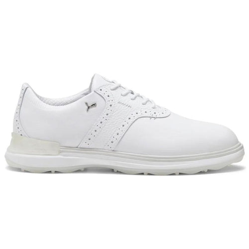 Puma AVANT Golf Shoes White Ash Gray Medium