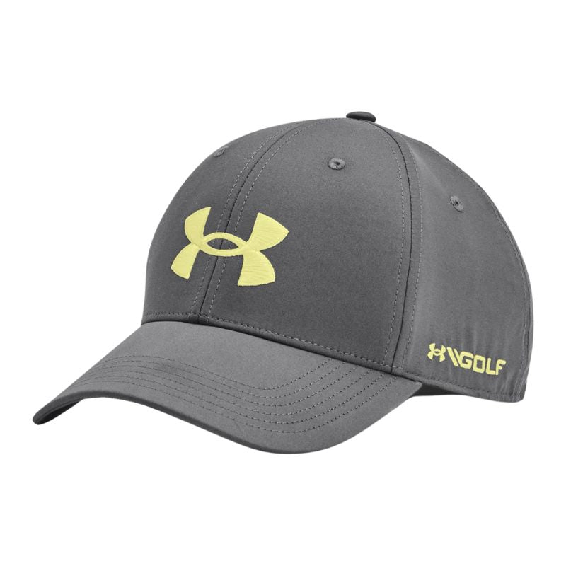 Under Armour Golf96 Hat Hat Under Armour Castlerock/Sonic Yellow OSFA 