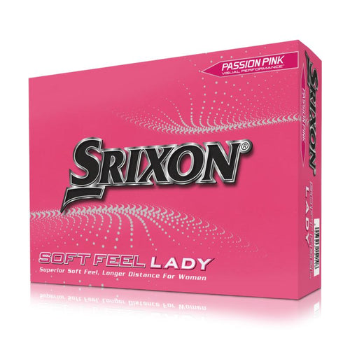 Srixon Women's Soft Feel Golf Ball Golf Balls Srixon Passion Pink  