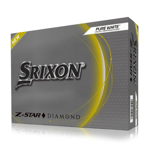 Srixon Z-Star Diamond 2 Golf Ball Golf Balls Srixon White  