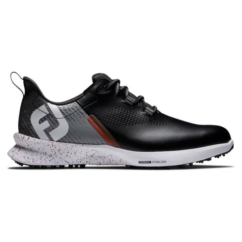 FootJoy Fuel Golf Shoe Men's Shoes Footjoy Black/Grey/Red Medium 8