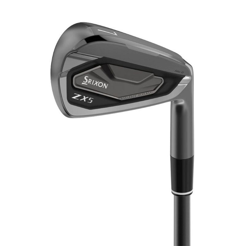 Srixon ZX5 MK II Black Chrome Iron Set - 4-PW - Limited Edition Iron set Srixon Right Stiff Steel - KBS C-TAPER LITE BLACK LIMITED EDITION 110g