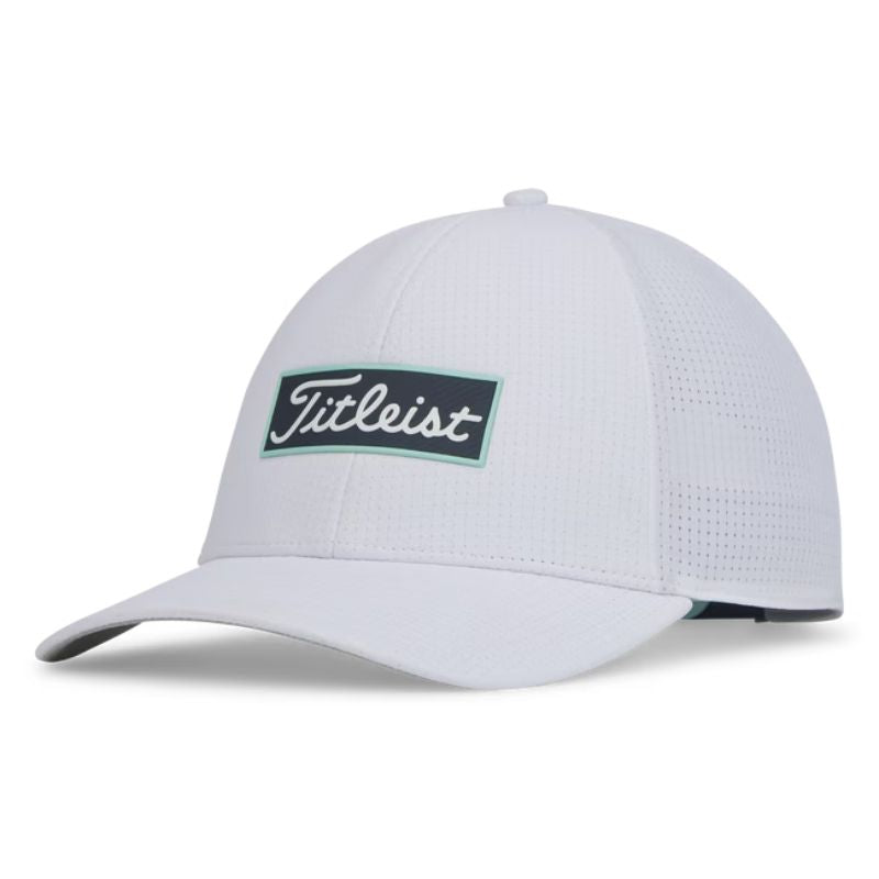 Titleist West Coast Oceanside Adjustable Hat Hat Titleist White/Sea Glass/Navy OSFA 