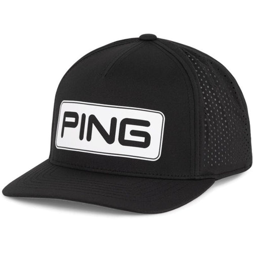 PING Tour Vented Delta Hat Hat Ping Black OSFA 