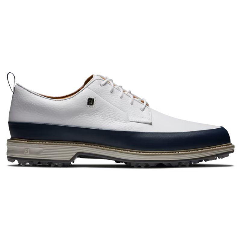 FootJoy Premiere Series Golf Shoe - Field LX Men&#39;s Shoes Footjoy White/Navy Medium 7
