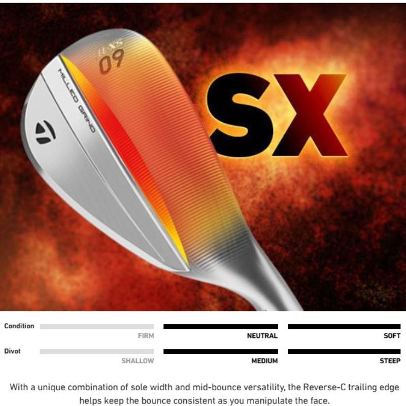 TaylorMade MG5 Satin Chrome Wedge (Steel Shaft) - Build Your Own *PRE-ORDER*