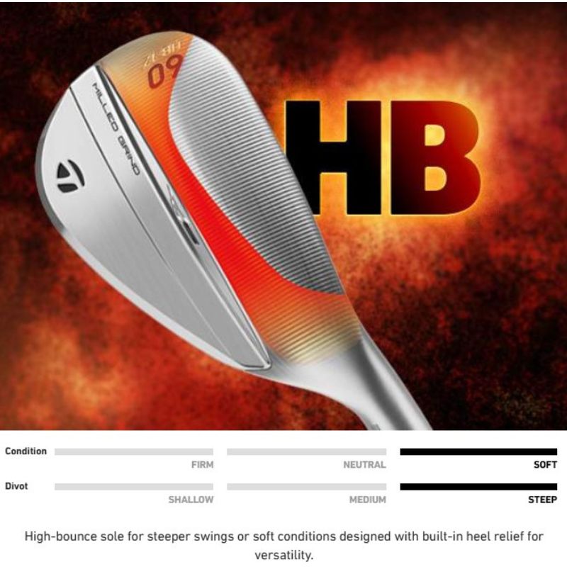 TaylorMade MG5 Charcoal Wedge (Steel Shaft) - Build Your Own *PRE-ORDER*
