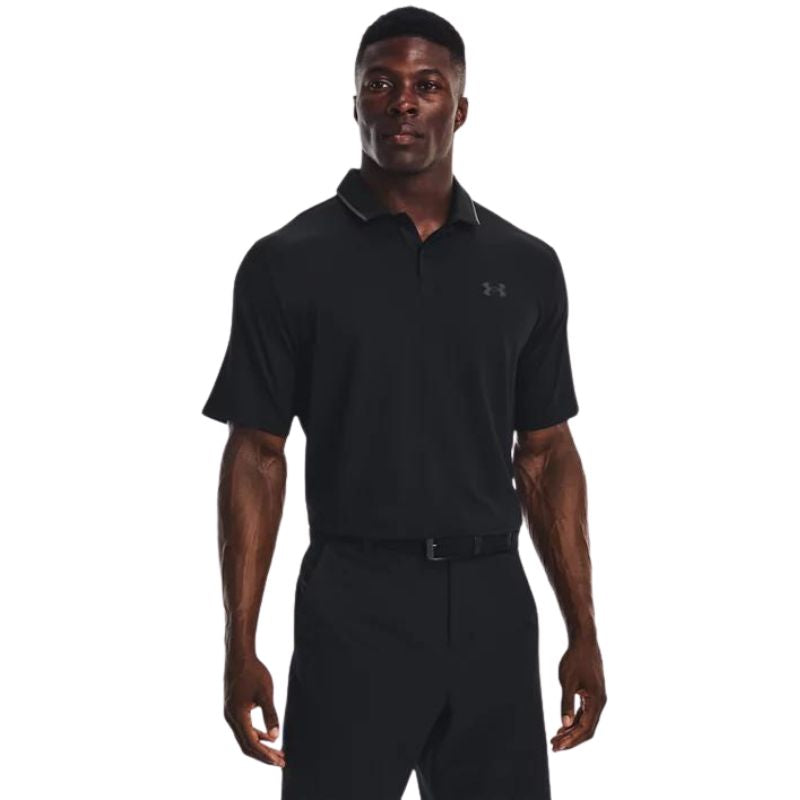 Under Armour Iso-Chill Golf Polo Men&#39;s Shirt Under Armour Black SMALL 