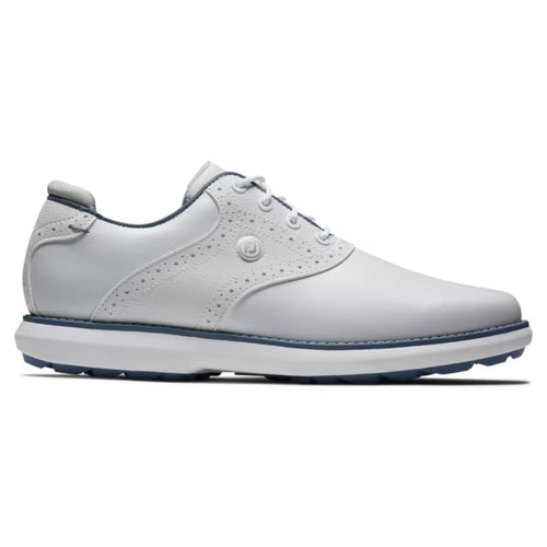 FootJoy Women's Traditions Spikeless Golf Shoe Women's Shoes Footjoy White Medium 6