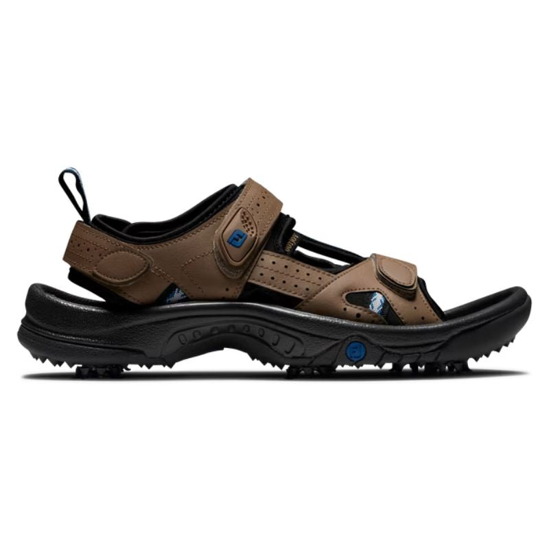 FootJoy Specialty Spiked Golf Sandal Men&#39;s Shoes Footjoy Dark Taupe Medium 7