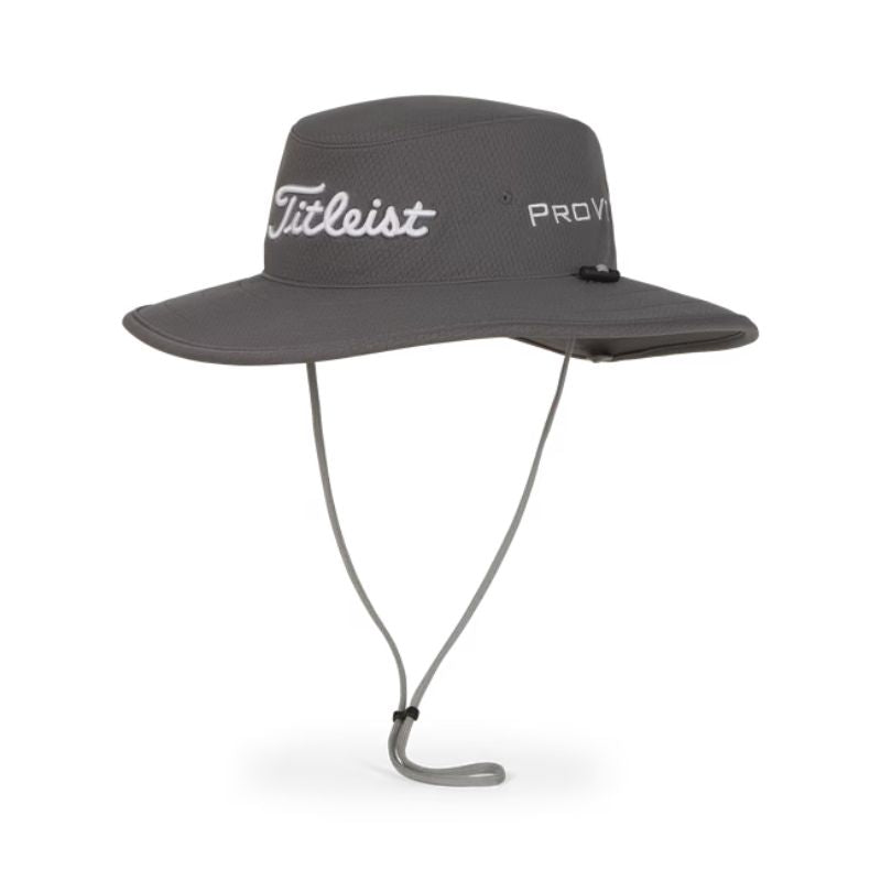 Titleist Tour Aussie Bucket Hat Hat Titleist Charcoal OSFA 