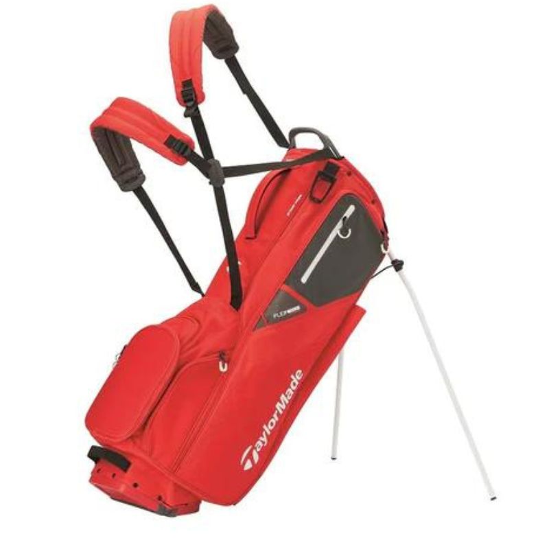 TaylorMade Flextech Stand Bag - Previous Season Stand Bag Taylormade Red/White  