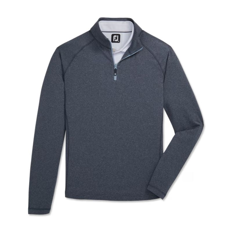 FootJoy ThermoSeries Heather Brushed Back Mid-Layer 1/4 Zip Men&#39;s Sweater Footjoy   